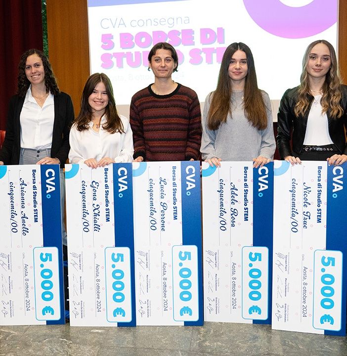 Le studentesse vincitrici lo scorso anno