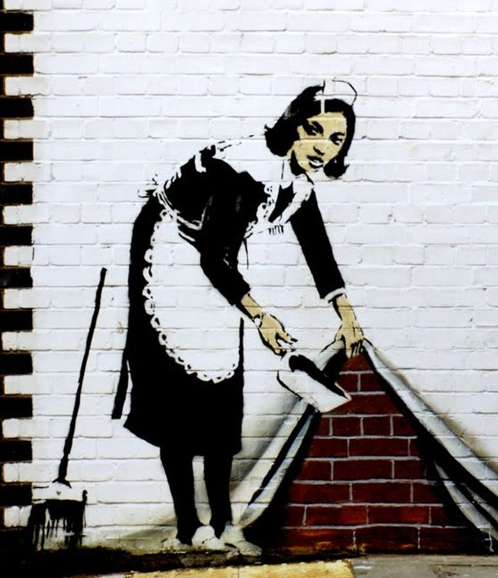Bansky, 'Sweep It Under The Carpet' (2006)