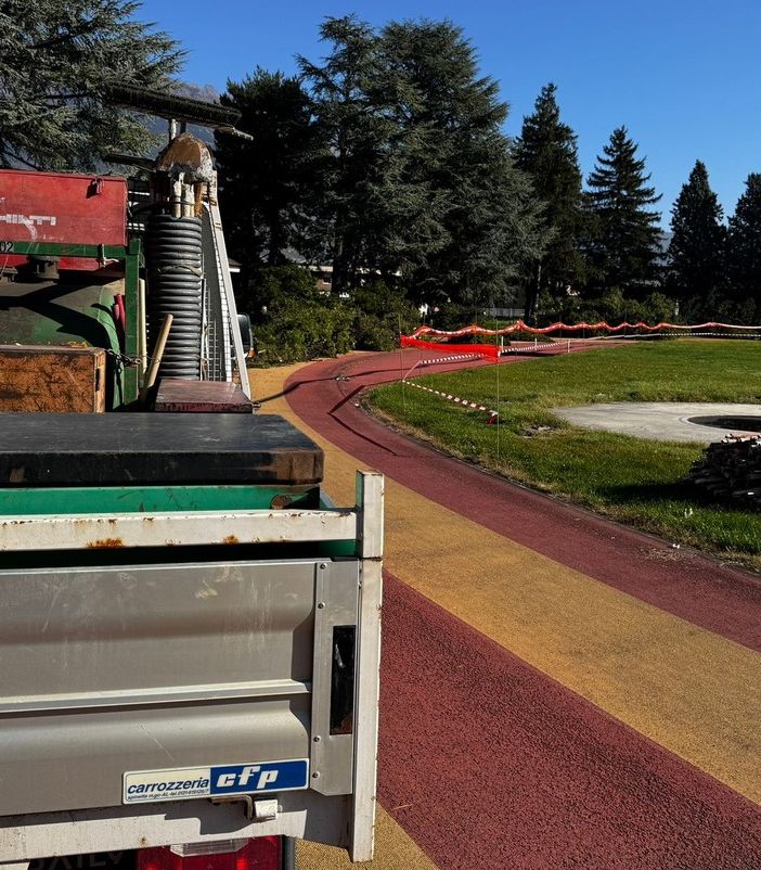 Aosta, al via il cantiere di riqualificazione della pista di atletica al Tesolin