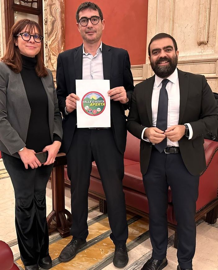 Elisa Tripodi, Nicola Fratoianni e Marco Grimaldi