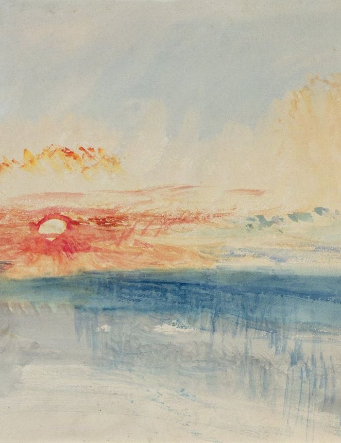 'Tramonto', 1845 - William Turner (1775-1851)