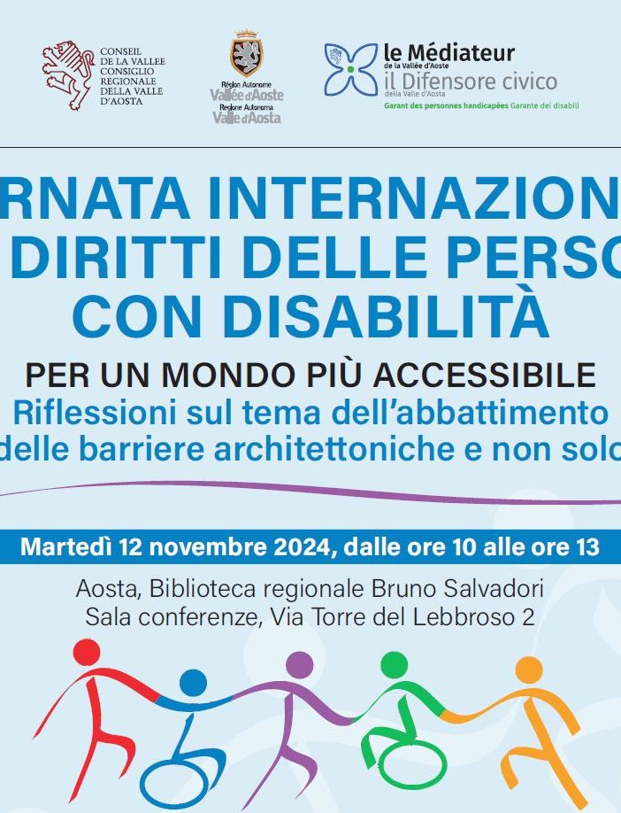 'Per un mondo più accessibile', convegno in Biblioteca regionale