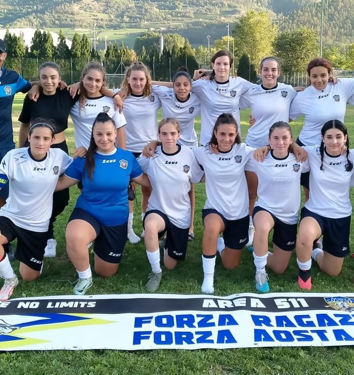 Calcio F: Under 17, buonissima la prima per le ragazze dell'Aosta 511