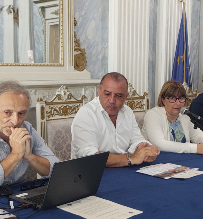 Da sn Fulvio Assanti, Claudio Latino, Alina Sapinet e Claudio Calì