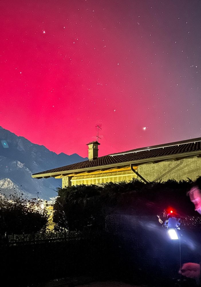L'aurora boreale fotografata ieri sera da Alex Teixeira Soares
