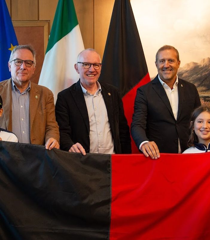 Consegnata la bandiera della Valle d’Aosta per la finale nazionale del Trofeo CONI