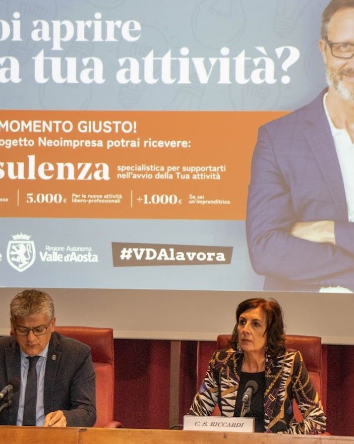 #VDAlavora; Torna il Bando Neoimpresa a sostegno delle idee di business dei cittadini