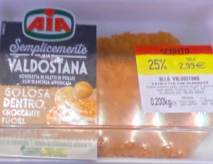 Bistecca alla valdostana...di pollo e con scamorza. Così non va: dov'è la tutela?