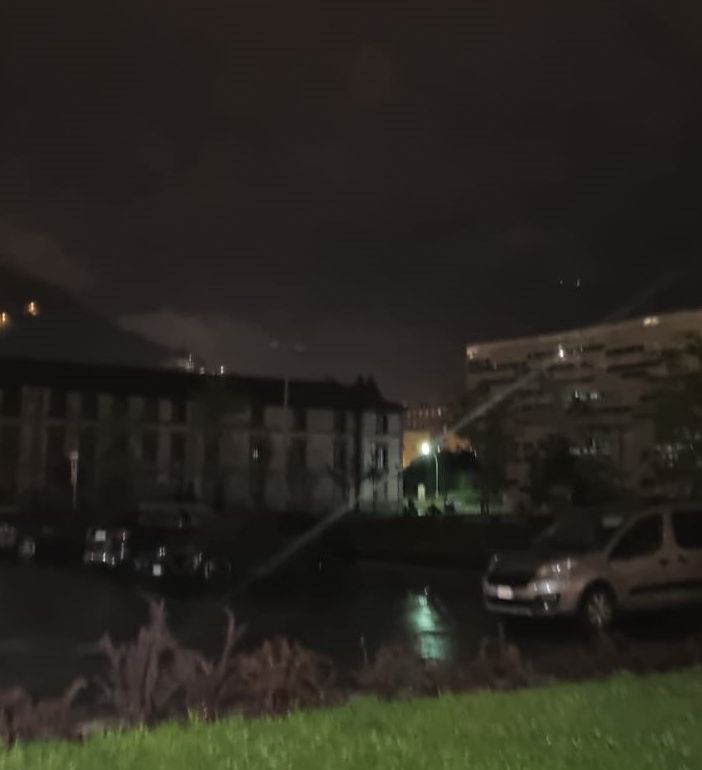 Black-out dell'illuminazione pubblica nel centro di Aosta