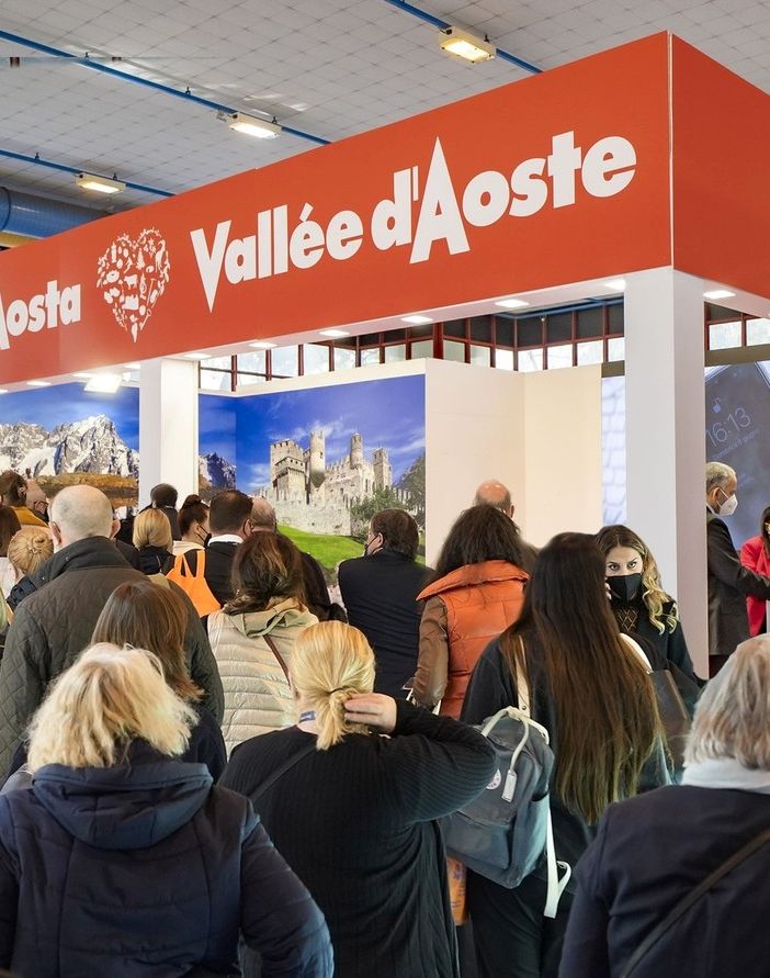 Lo stand valdostano alla Borsa del Turismo a Milano