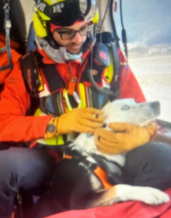 Soccorso snowboardista in difficoltà; valanga nella Valtournenche