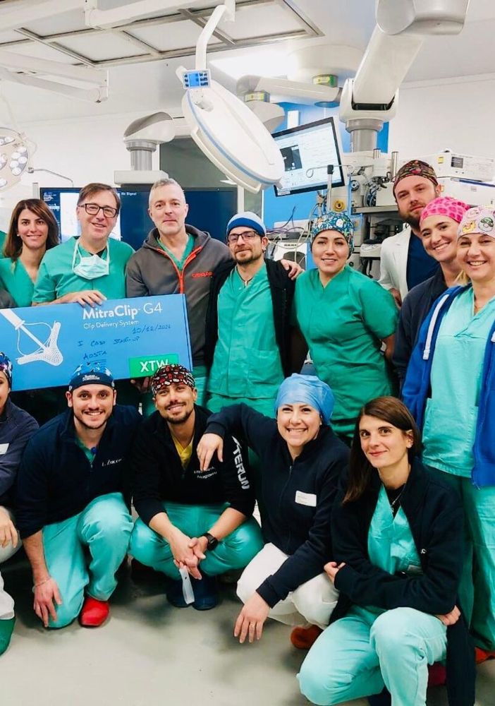 Eseguiti al 'Parini' due interventi innovativi di riparazione della valvola mitralica