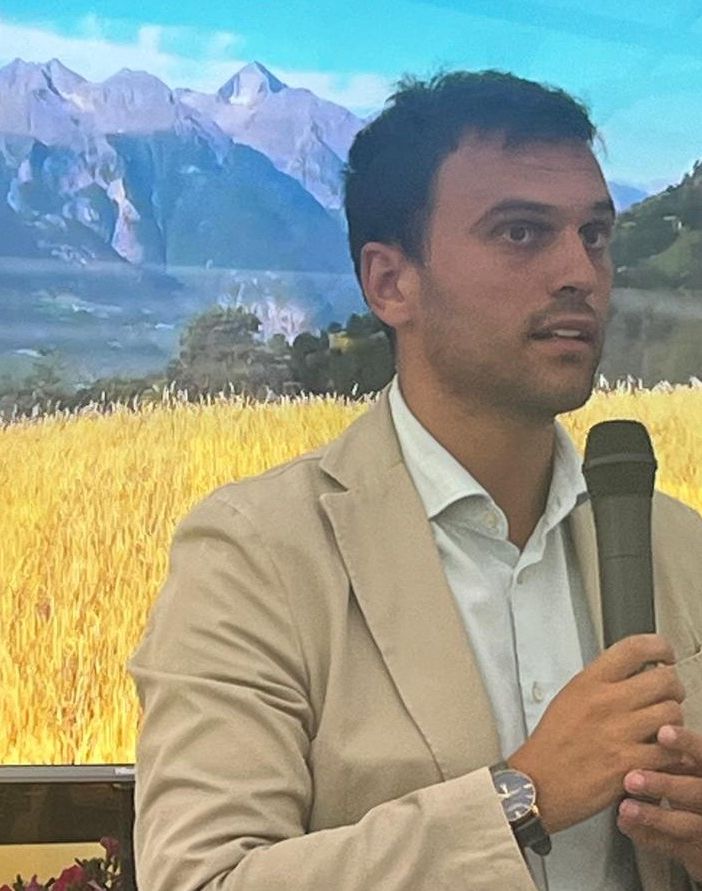 L'assessore regionale all'Agricoltura, Marco Carrel