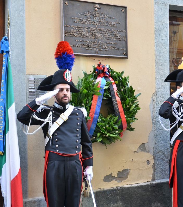 Ricordato ad Aosta il carabiniere eroe Edoardo Alessi
