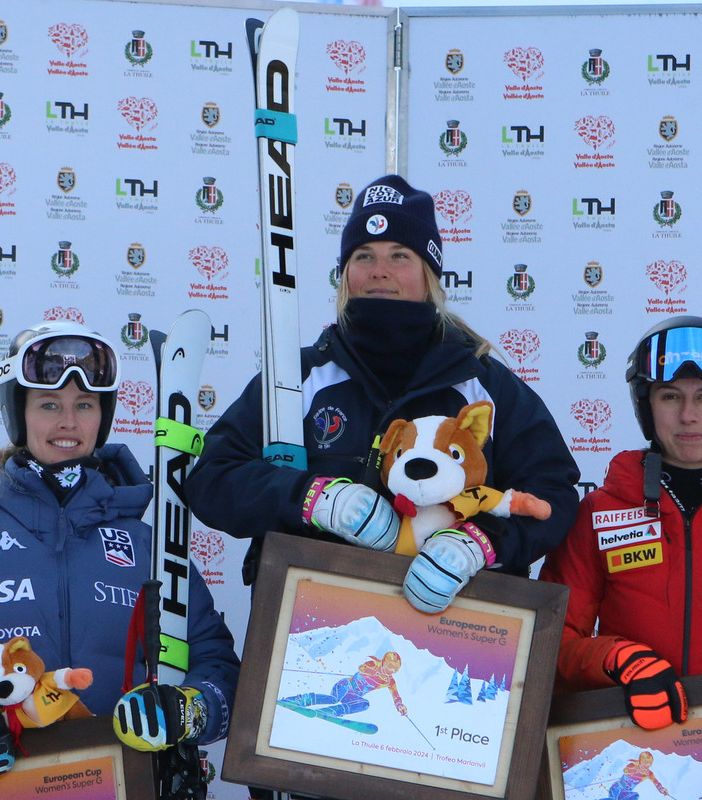 Sci: CE, la francese Clément domina il secondo superG di La Thuile
