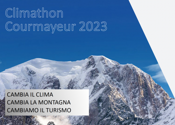 Courmayeur; torna a novembre il Climathon, fucina di progetti ambientali