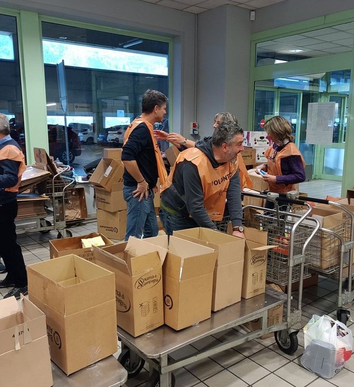 Colletta Alimentare, raccolte in Valle 37 tonnellate di cibo
