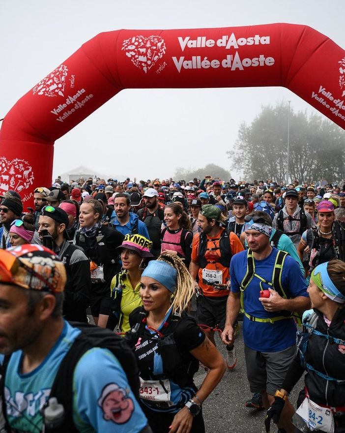 La partenza dell'ottava edizione del Collontrek
