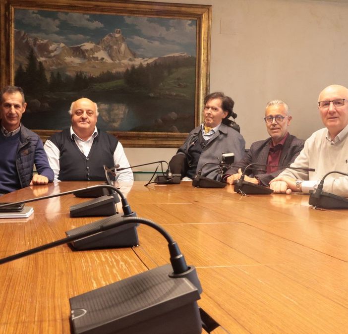 Da sin Claudio Restano, Paolo Cretier, Alberto Bertin, Paolo Sammaritani, Pierluigi Marquis e Roberto Rosaire