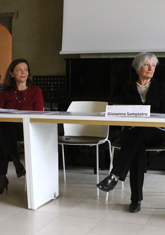 Da sn Mauro Gino, Marinella Tarenghi, Giovanna Sampietro e Debora Celant durante la presentazione del programma