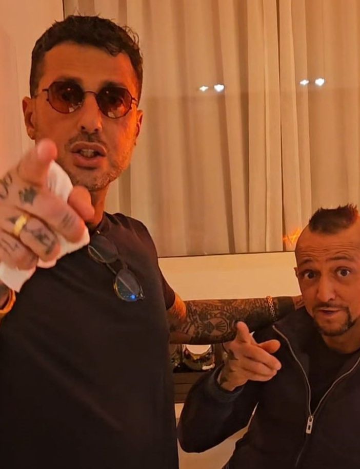 Fabrizio Corona e Piergiorgio Carere