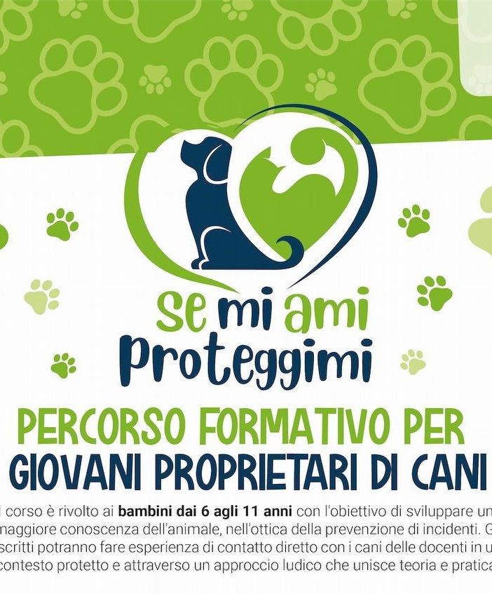 Nuovi corsi per giovani proprietari di cani