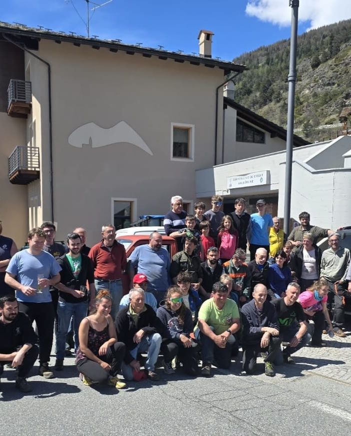 Saint-Nicolas, un successo la corvée degli Alpini dopo il maltempo