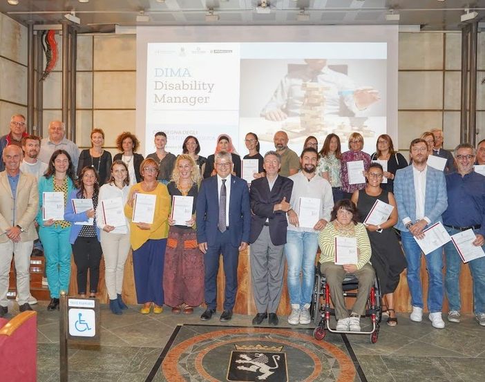Consegnati i diplomi ai primi Disability Manager della Valle d’Aosta
