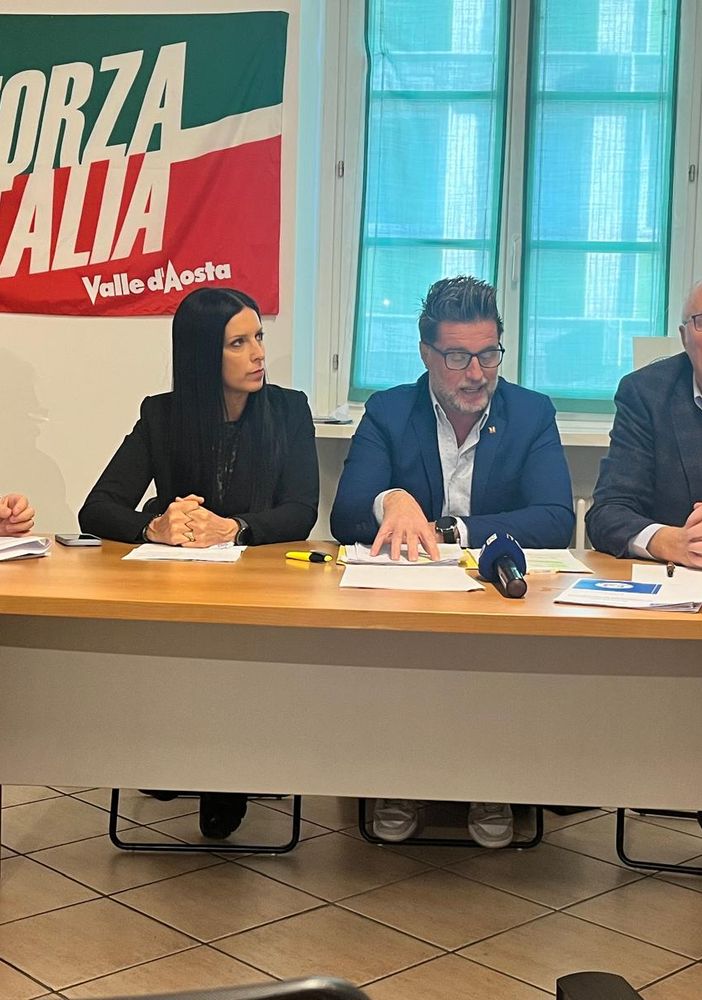 Da sn Mauro Baccega, Emily Rini, Christian Ganis e Pierluigi Marquis