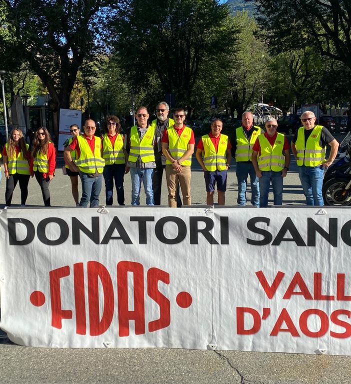 Donatori Fidas e ciclisti Fiab uniti per la donazione solidale