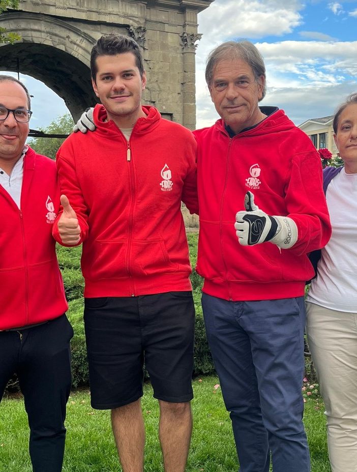 Giovanni Grassi tra Ivano Passeri e Alex Paonna