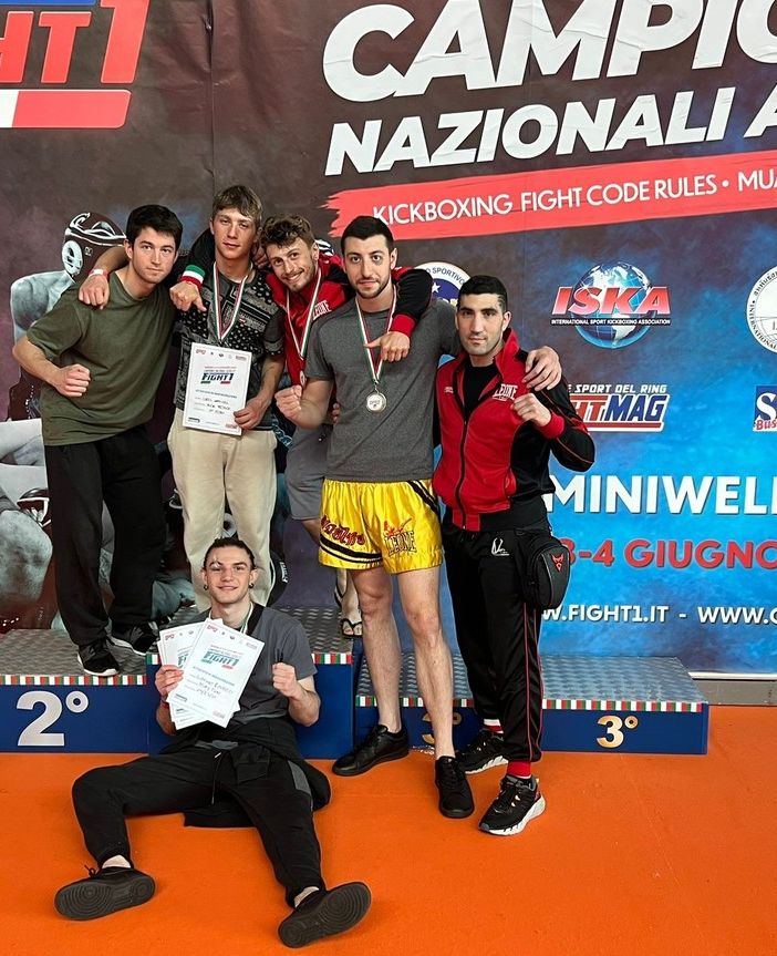 Kickboxing, Fighting Club VdA domina agli Italiani Fight1