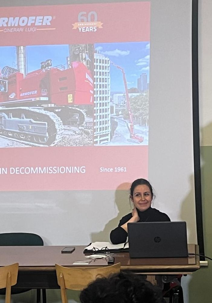 L'architetto Stefano Chiavalon ha illustrato le fasi salienti dei lavori