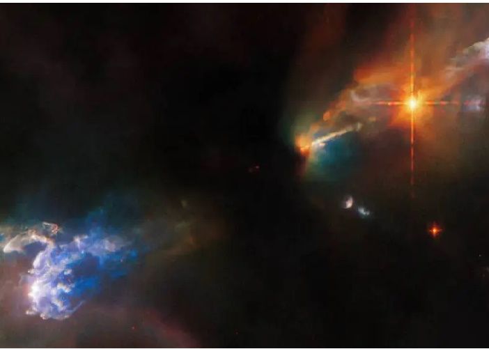 La foto del telescopio spaziale Hubble rilasciata dalla NASA. Credit: NASA