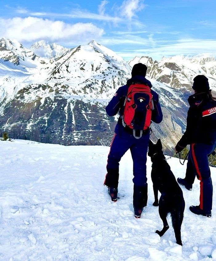 Carabinieri sciatori impegnati al massimo per la sicurezza sulle piste valdostane