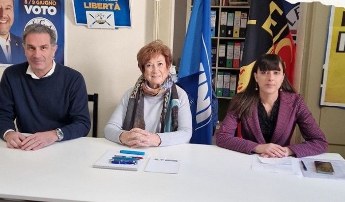 Da sn Sergio Togni, Alice Boldi e Sylvie Spirli