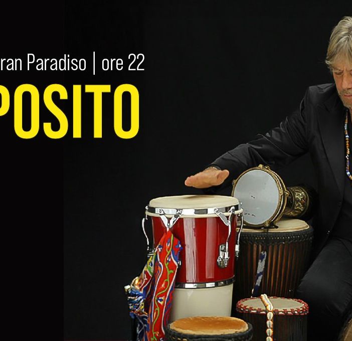 L'icona delle percussioni Tony Esposito in concerto al Grand Hotel Billia