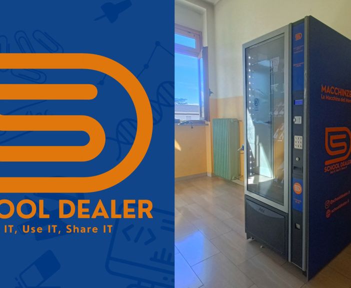 Creato dagli studenti il 'Macchinzetti' che distribuisce penne e fogli a scuola