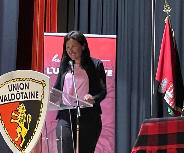 La presidente Uv Cristina Machet, 'la réunion avanza'