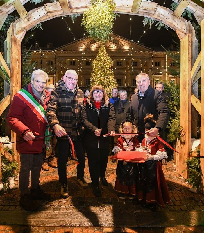 Inaugurato ad Aosta il Marché Vert Noel