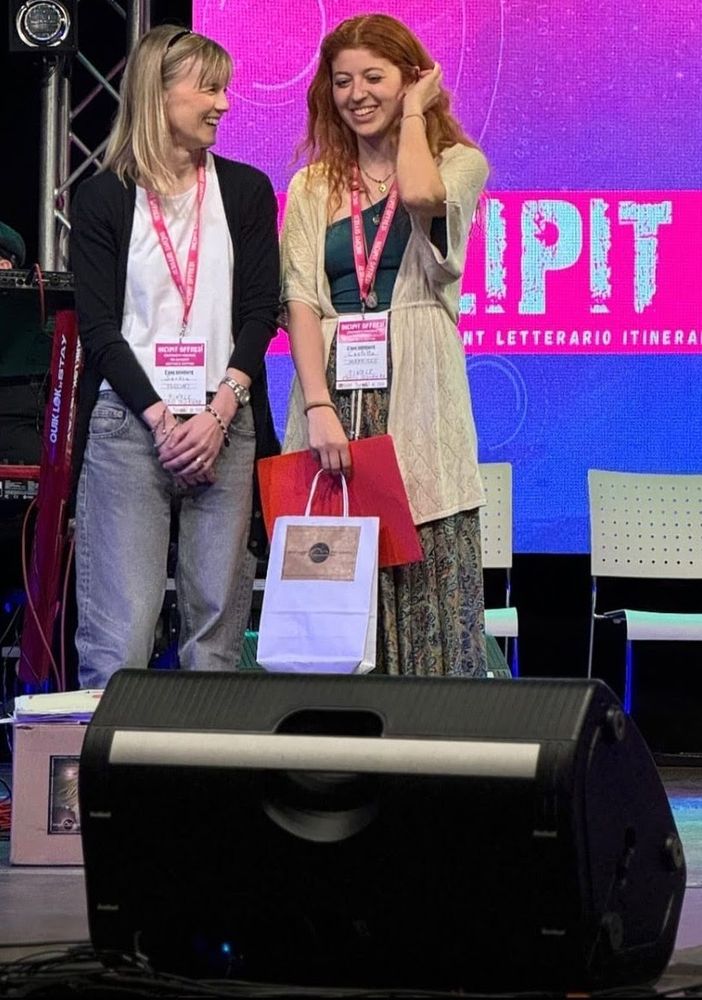 Le due vincitrici: a dx Carlotta Marricco e a sn Sandra Puccini