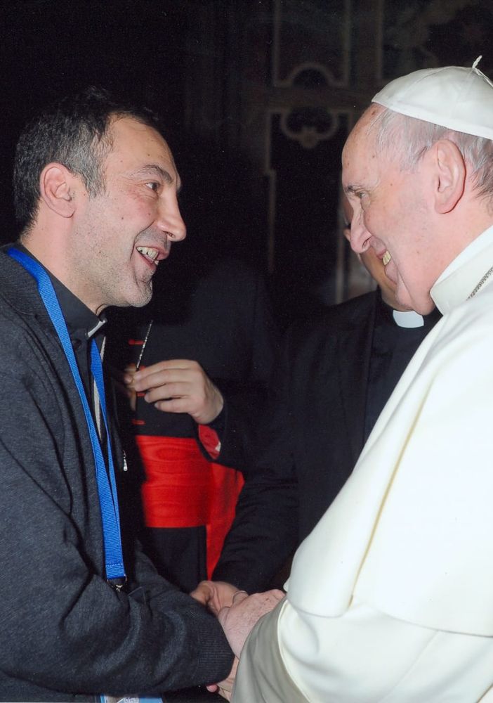 Don Isidoro Mercuri Giovinazzo in ricordo di Papa Francesco