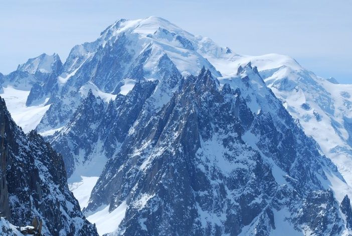In due anni il Monte Bianco si è abbassato di oltre due metri