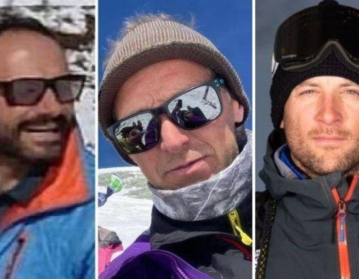 Elia Meta, Sandro Dublanc e Lorenzo Holzknecht