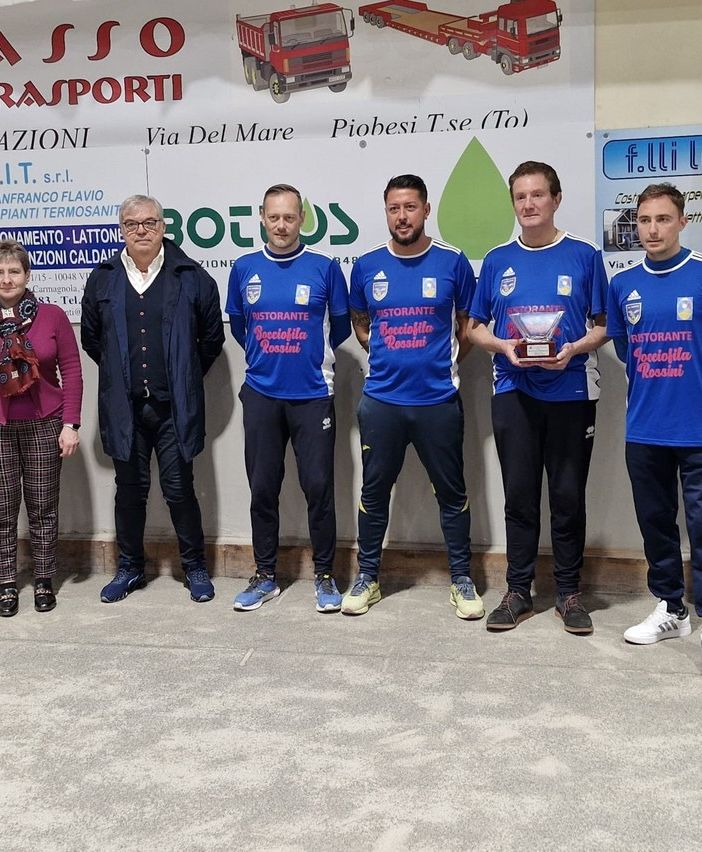 Bocce: Al Nus la Poule a quadrette di Piobesi Vinovo