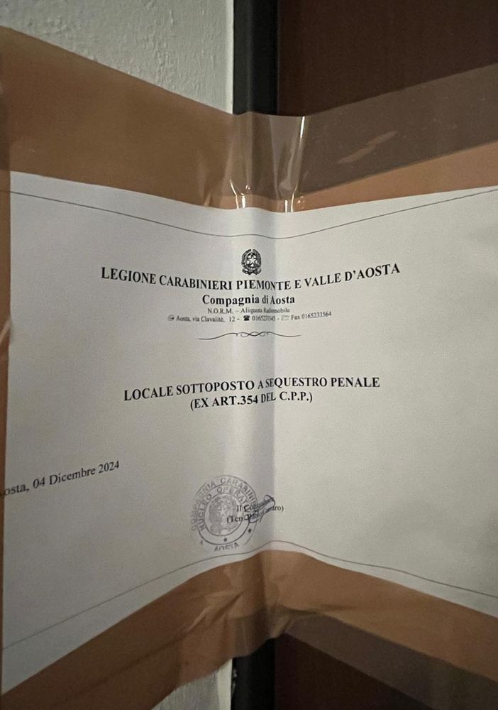 Indagine a 360° dei carabinieri sulla morte di una settantenne aostana