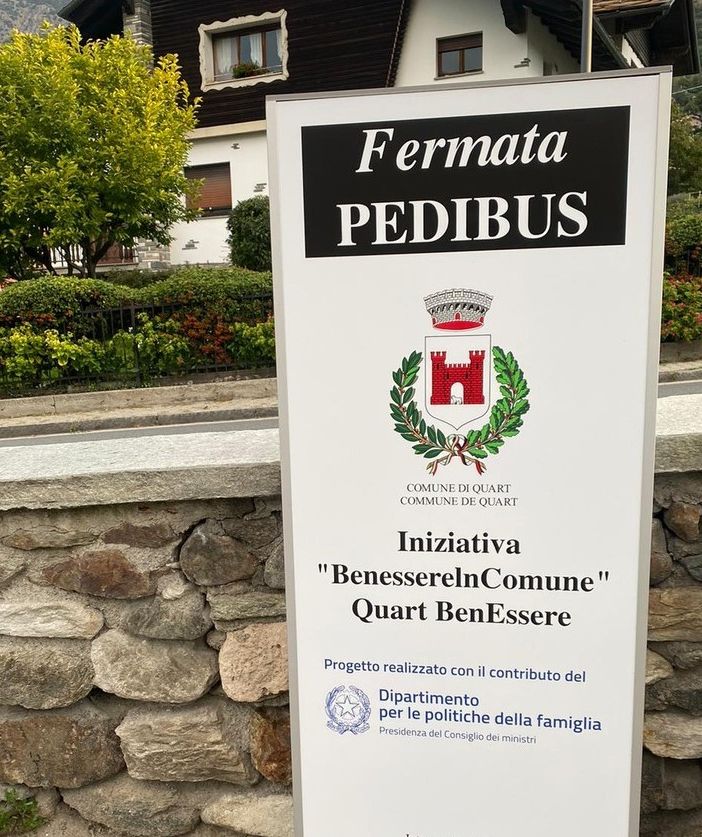 Quart: il Pedibus per una mobilità sostenibile 'under 10'