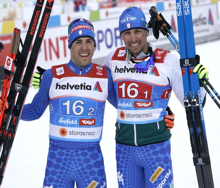 Sci nordico: CdM, De Fabiani e Pellegrino secondi nella Team Sprint di Lahti