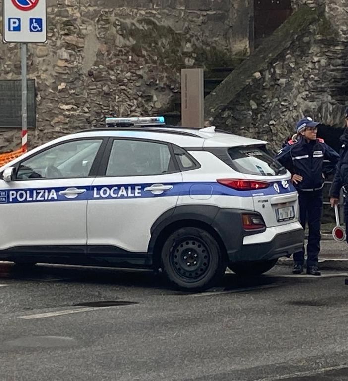 Sul posto è intervenuta la Polizia locale di Aosta (foto di repertorio)