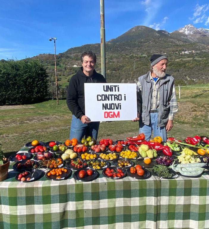 Un banco di semi antichi (cliccare sull'immagine per avviare la gallery)